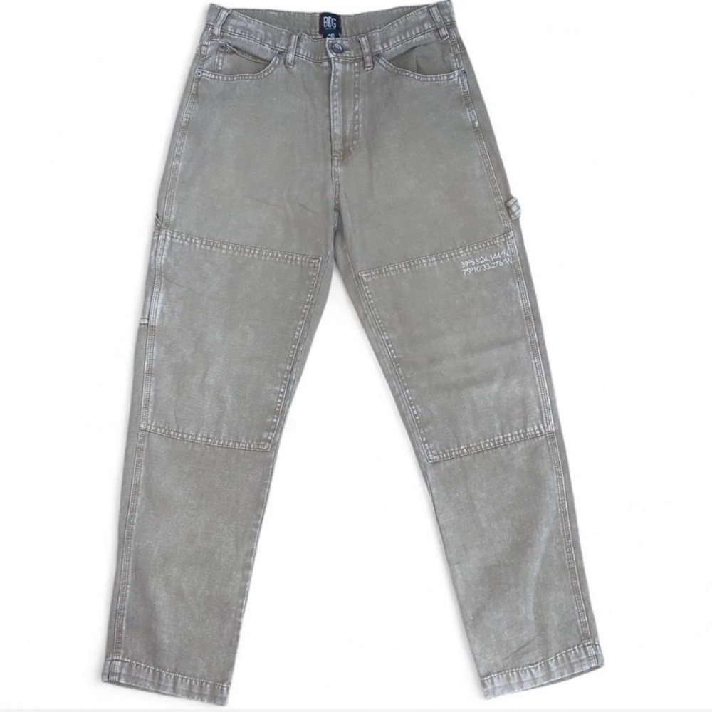 BDG khaki Straight Leg Pants